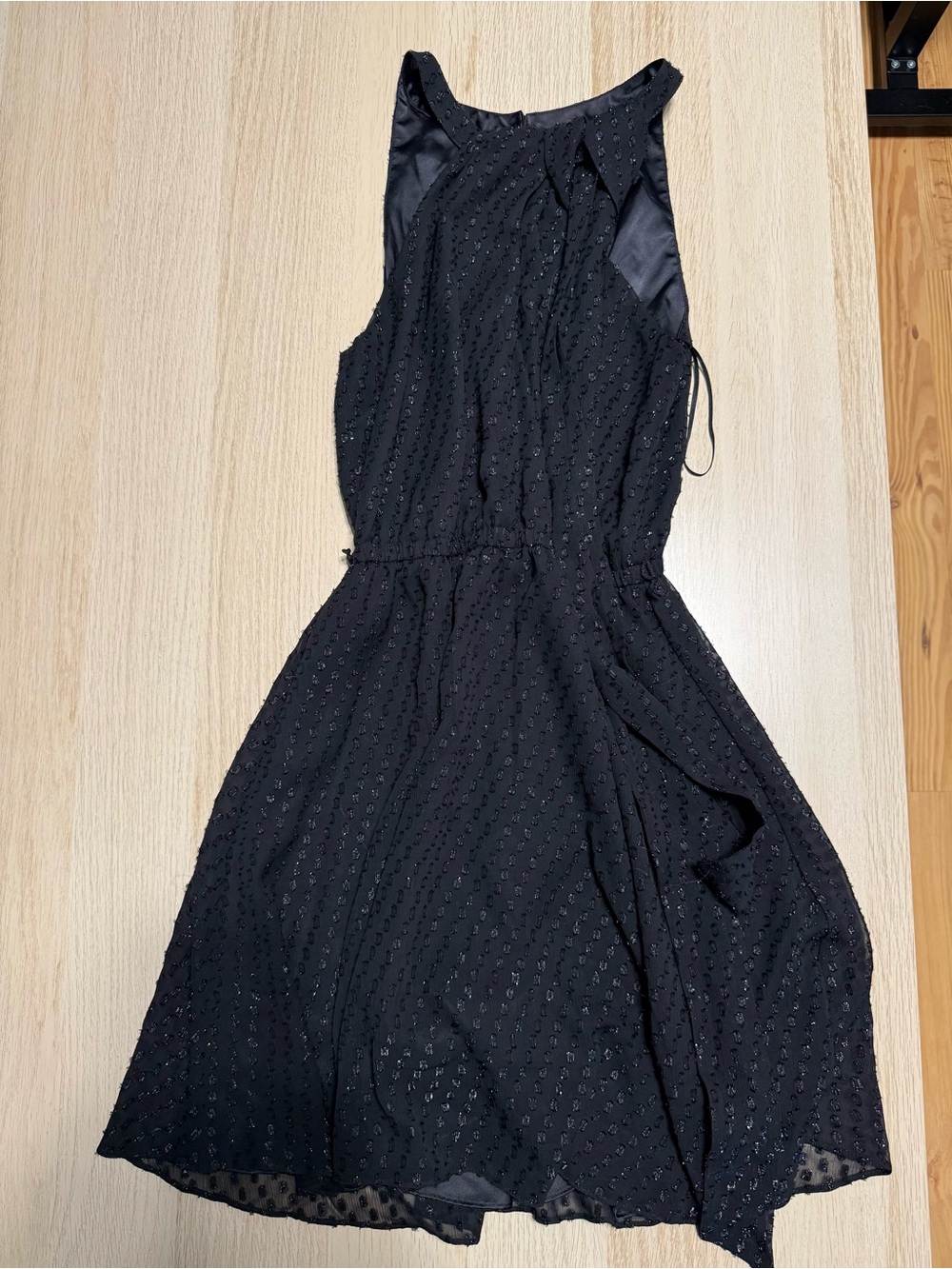 Express black sleeveless dress S